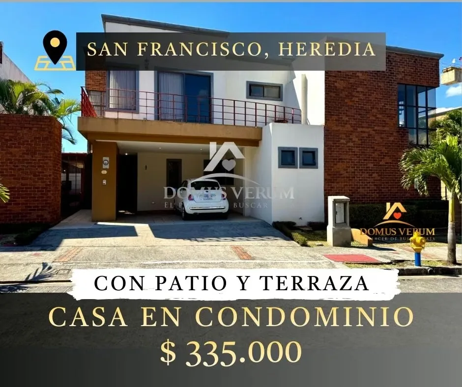 San Francisco de Heredia Casa en venta Condominio Bosques de Altamira.