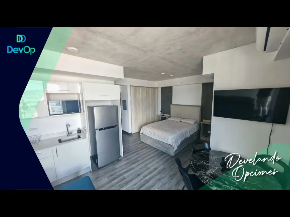 SE ALQUILA APARTAMENTO AMUEBLADO EN SECRET SABANA