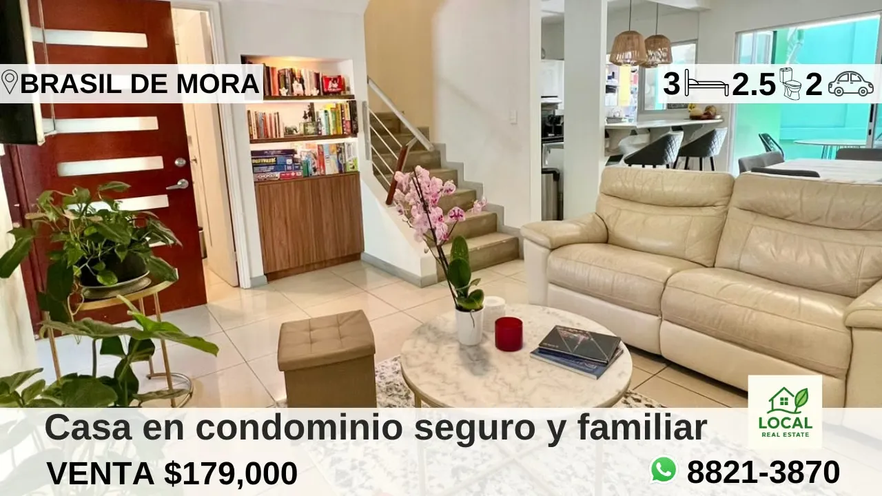 3 bedroom condo with terrace and patio in Brazil de Mora