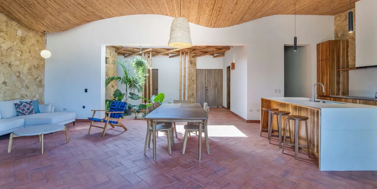 Casa 3 habs en Playa Negra - Rancho Agua Dulce - diseño sostenible y