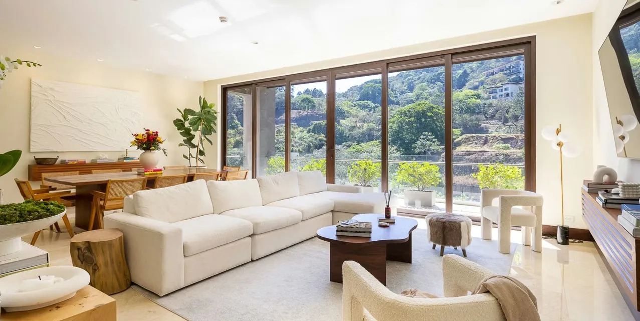 Apartamento 2 habs en Escazú - Vistas del Monasterio - vista a la