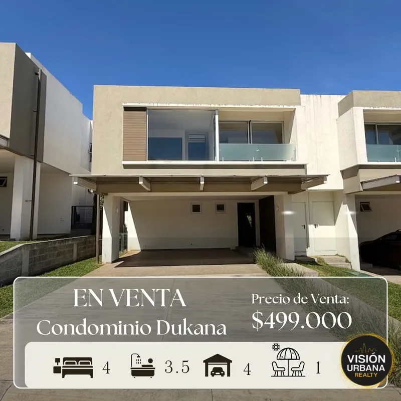 Townhouse located in the Dukana Condominium, with a 432 sq m lot and a two-story house of 297 sq m.
