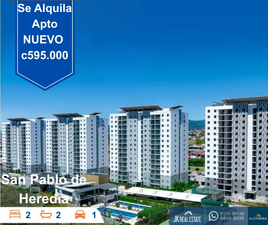 NEW APARTMENT FOR RENT - ALTAMIRA