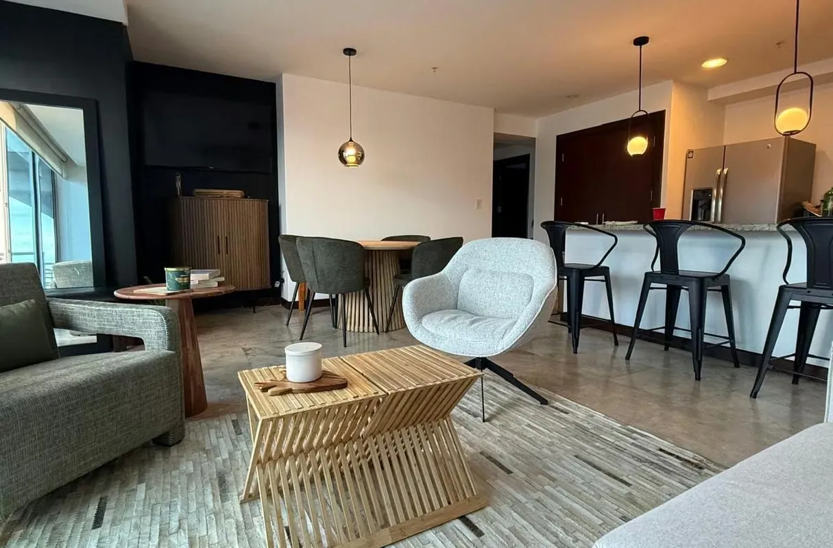 Furnished apartment for sale.