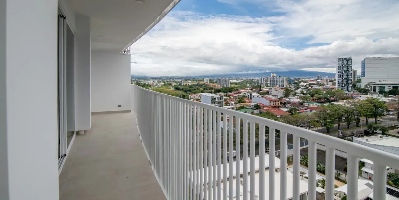 Apartamento 2 habs en San Jose - Torre Velo - terraza y vista ciudad