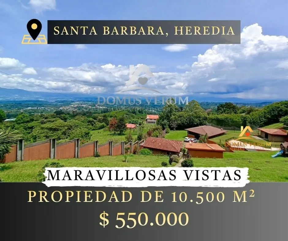 Recreation Finca with Panoramic Views - Santa Bárbara de Heredia