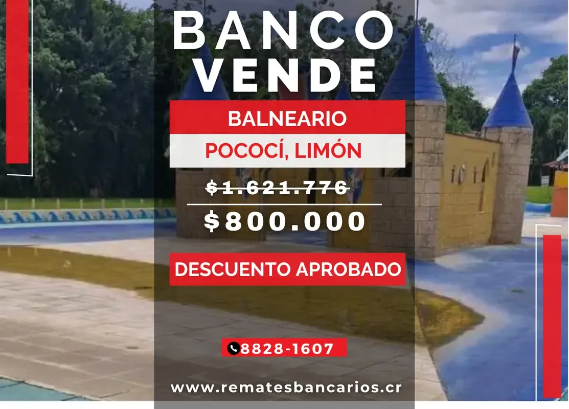 Commercial Property for Sale, Former Spa, Limón Pococí, Auction
