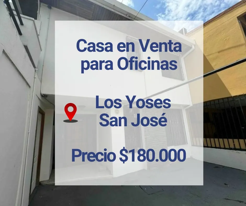 House for sale in Los Yoses, suitable for offices.
