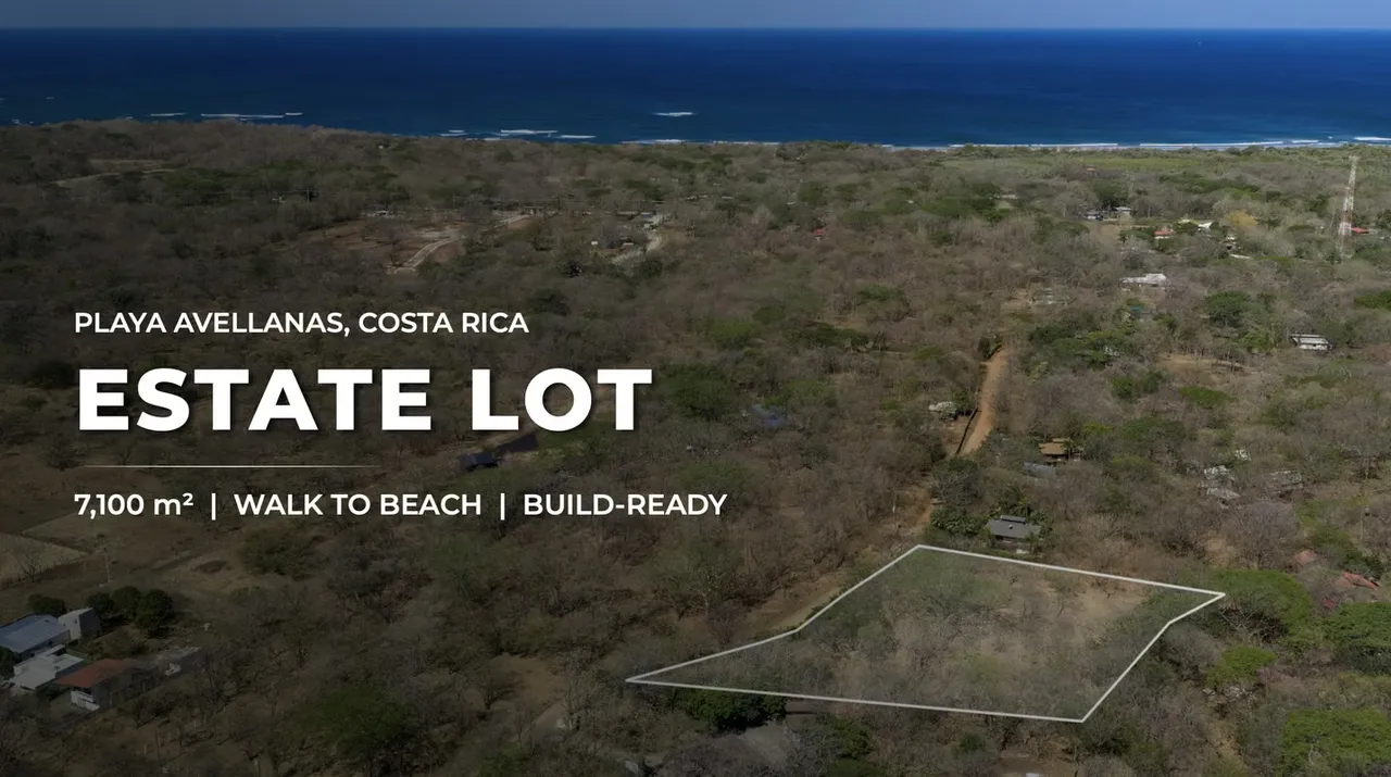 Beautiful property for sale in Playa Avellanas, Guanacaste, Costa Rica.