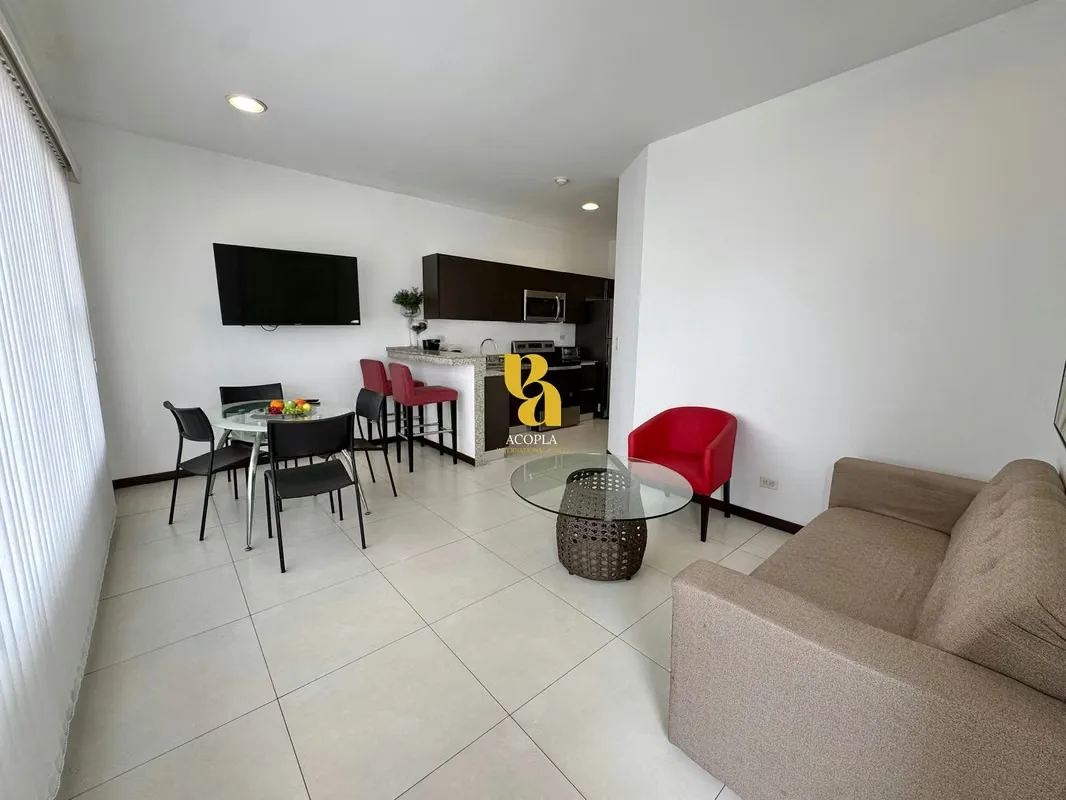 Furnished apartment for rent in a condominium, Cariari. — photo 3