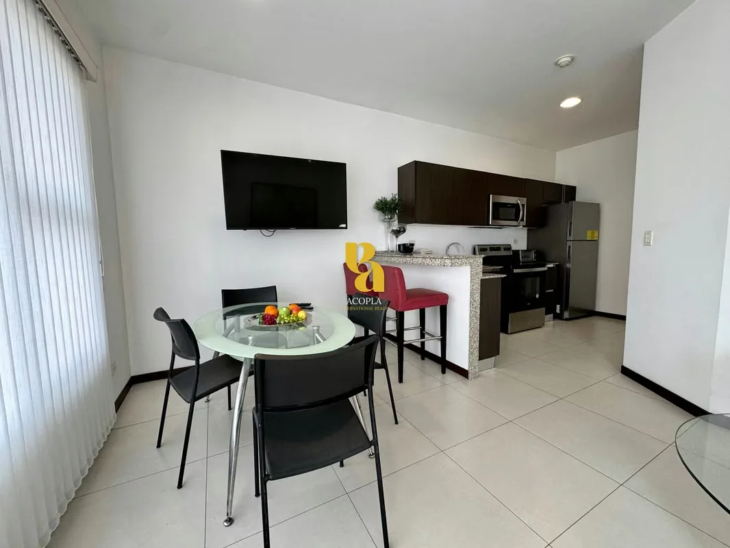 Furnished apartment for rent in a condominium, Cariari. — photo 5
