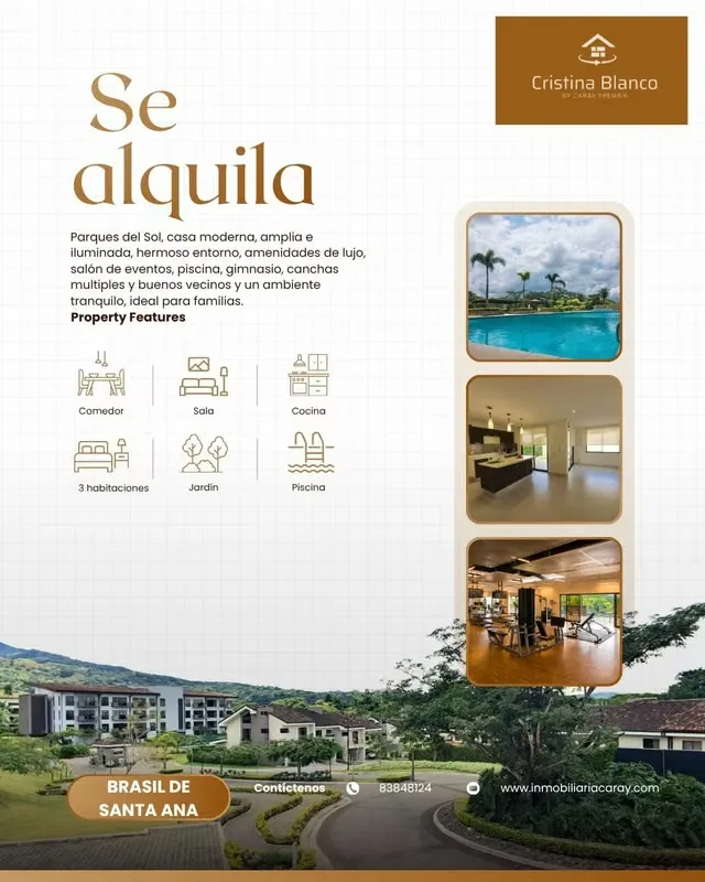 Condo for rent in Brazil de Santa Ana