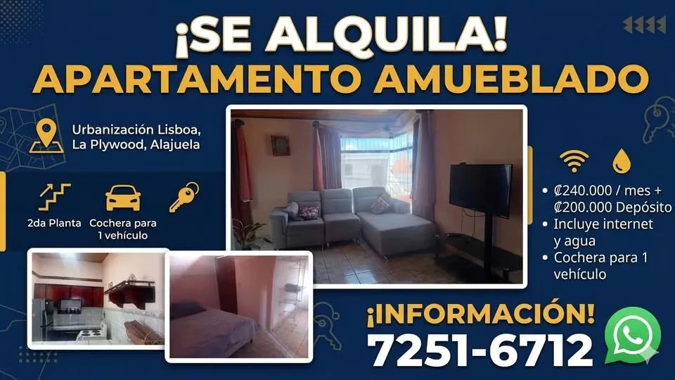 Looking for comfort and tranquility? There is a cozy, fully furnished apartment located in the Lisbon Urbanization (La Plywood). Just get your ...