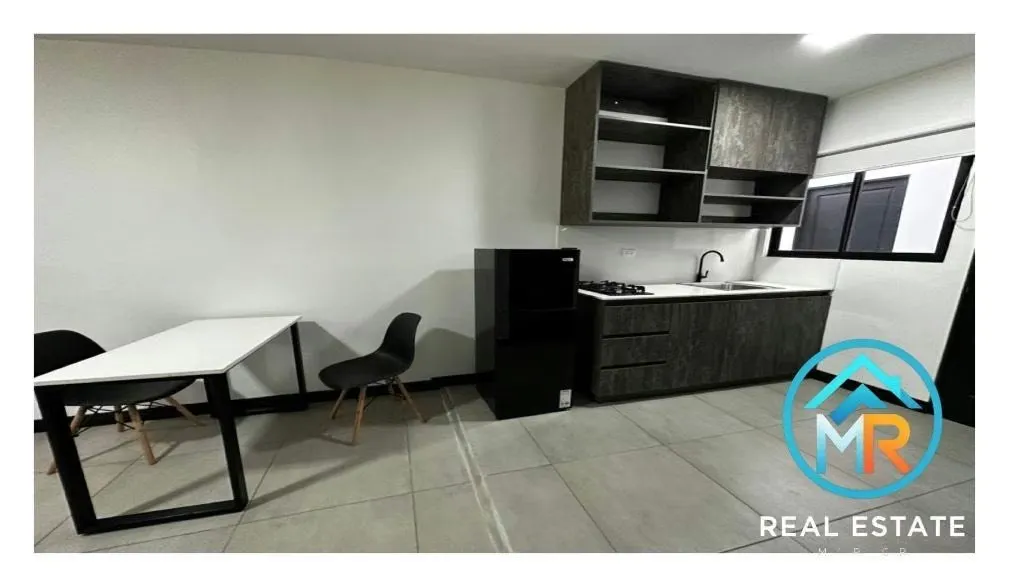 315 mil Alquiler de elegante Apartamento - Tipo ESTUDIO SEMI AMUEBLADO en San Pedro , Sabanilla ( Cerca de las Deportivas de la UCR ) Servicios incluidos .