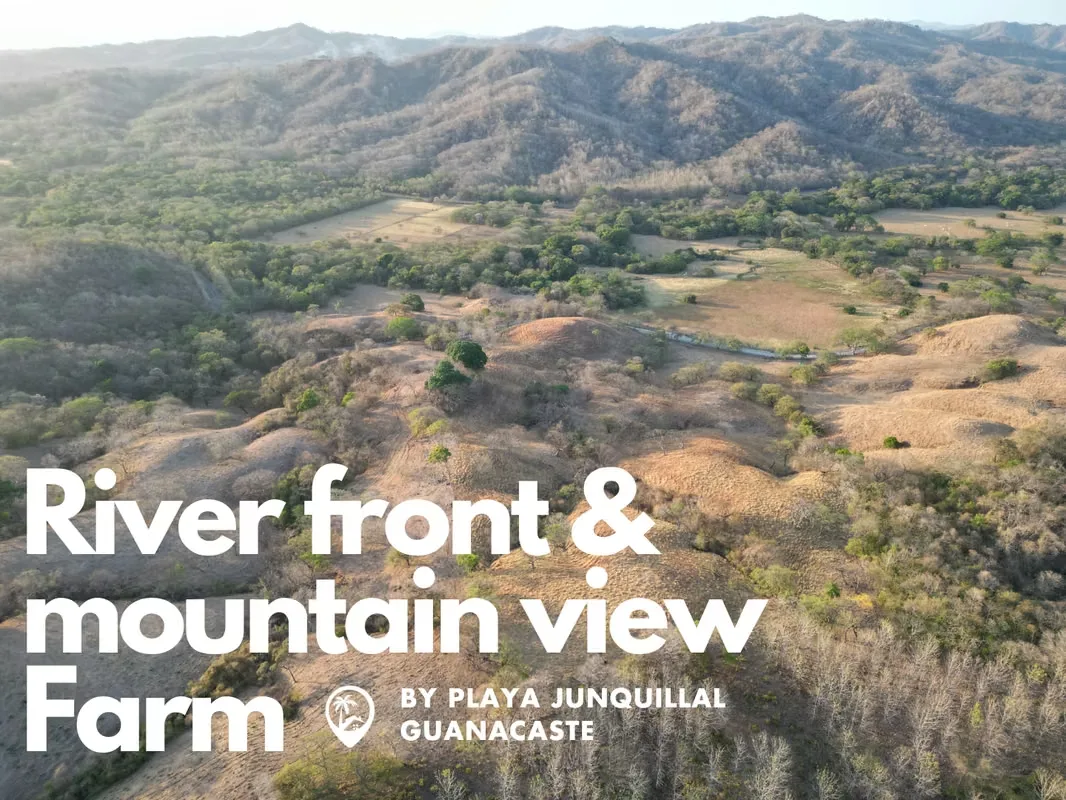 This 49.9 hectare (123.3 acre) farm for sale in Santa Cruz, Guanacaste, Costa Rica offers a rare opportunity to acquire large development land near the coast in one of the ...