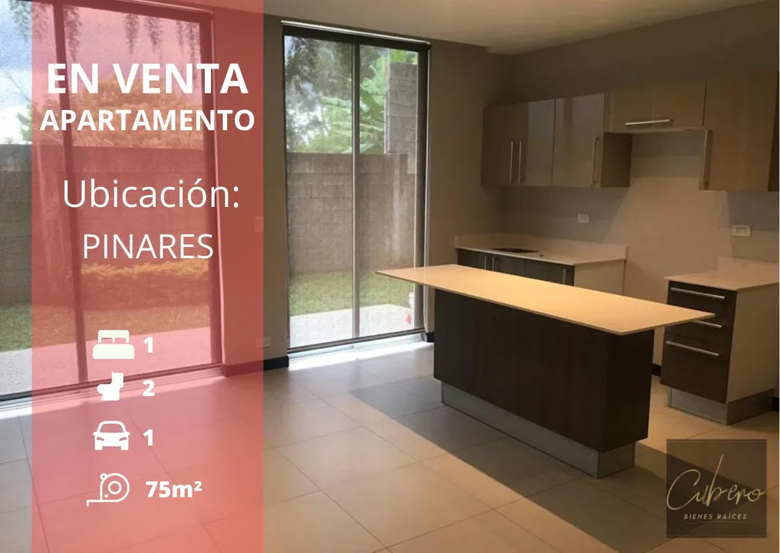 Apartment for sale in a first-floor condominium with patio in Pinares