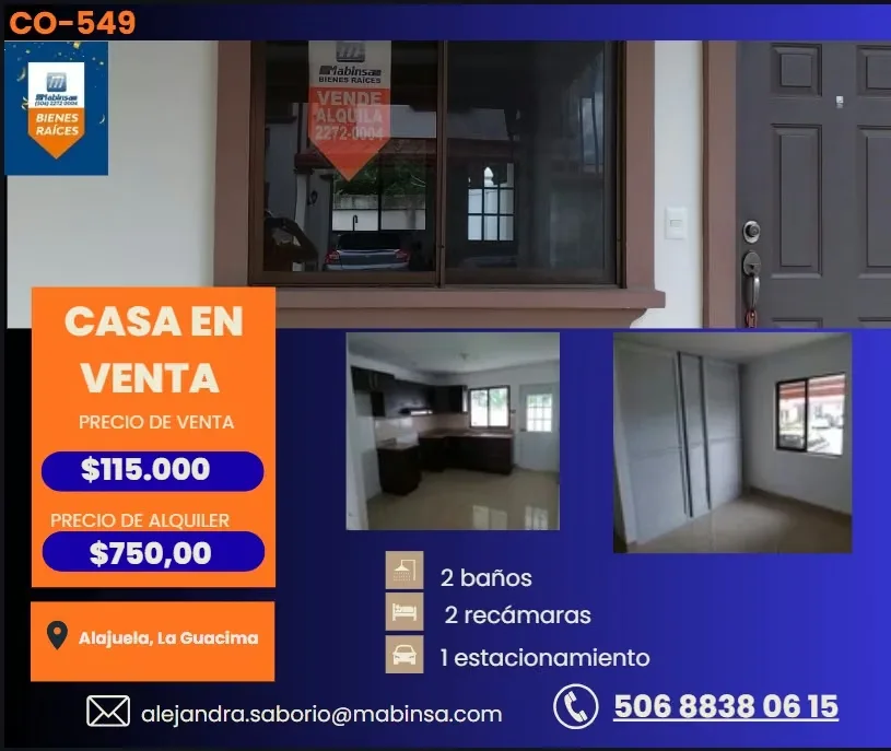 CO-549 HABITATIONAL CONDOMINIUM IN THE HALATURLA GUACE