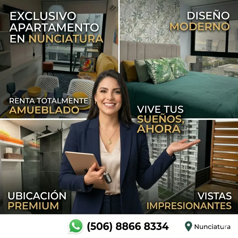 Beautiful and secure fully furnished apartment for RENT located in Nunciatura