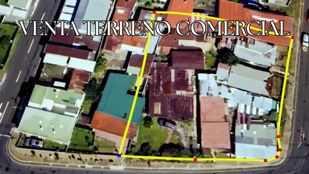 VENTA Lote Estratégico 1.191 m² en Heredia Centro - Desarrollo Comercial o Residencial -Premium