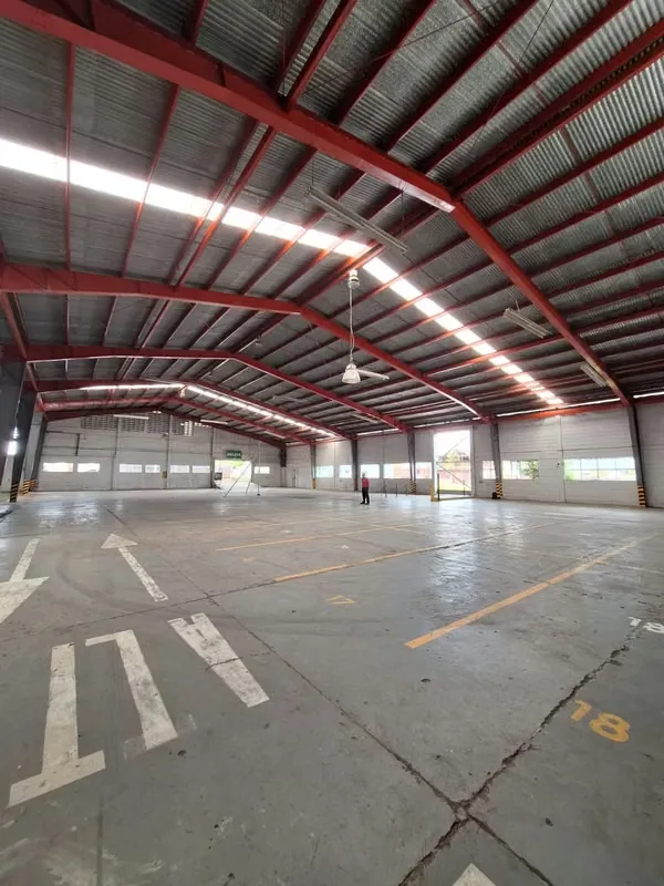 Spacious warehouse area ideal for storage and commercial operations