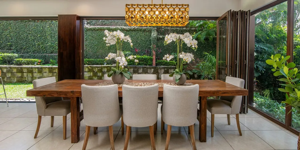 Embrace Home at Cerro Real. Location: Cerro Real, Escazú, San Jose. 3 bedrooms | 2 bathrooms + 1 half bath | 354 m² built area | 642 m² lot. Features: Bar Area, Classical Design, ...