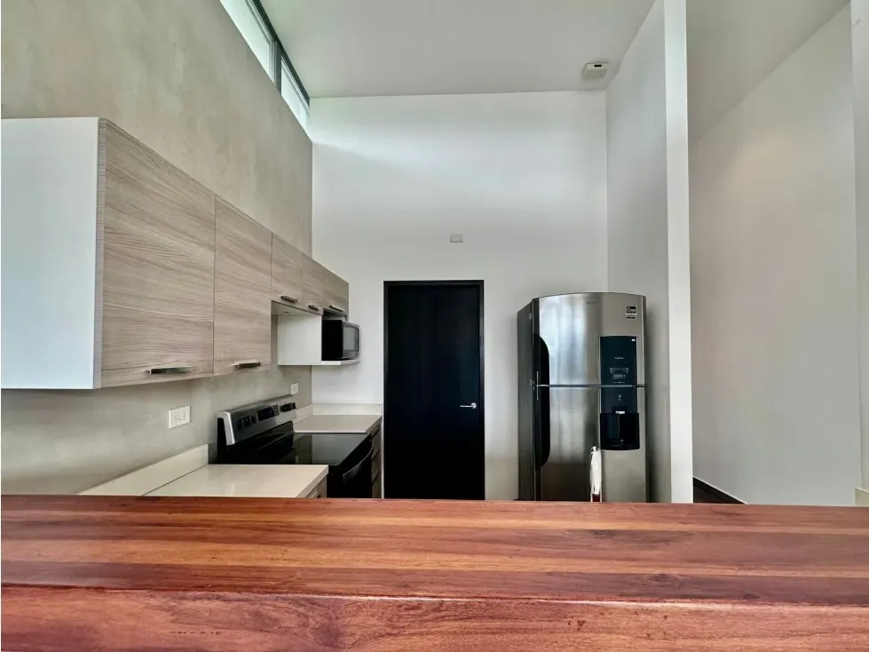 Apartamento moderno en Escazú con línea blanca (inversión)
