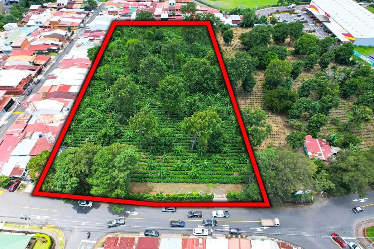 Se vende Terreno para desarrollo en San Francisco, Heredia. (FAU)