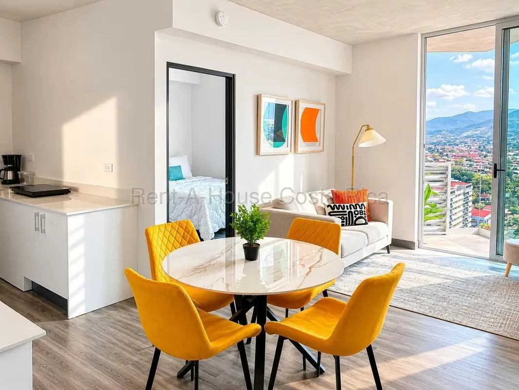 Venta Apartamento 2 Habitaciones Condominio Privado Mata Redonda San José