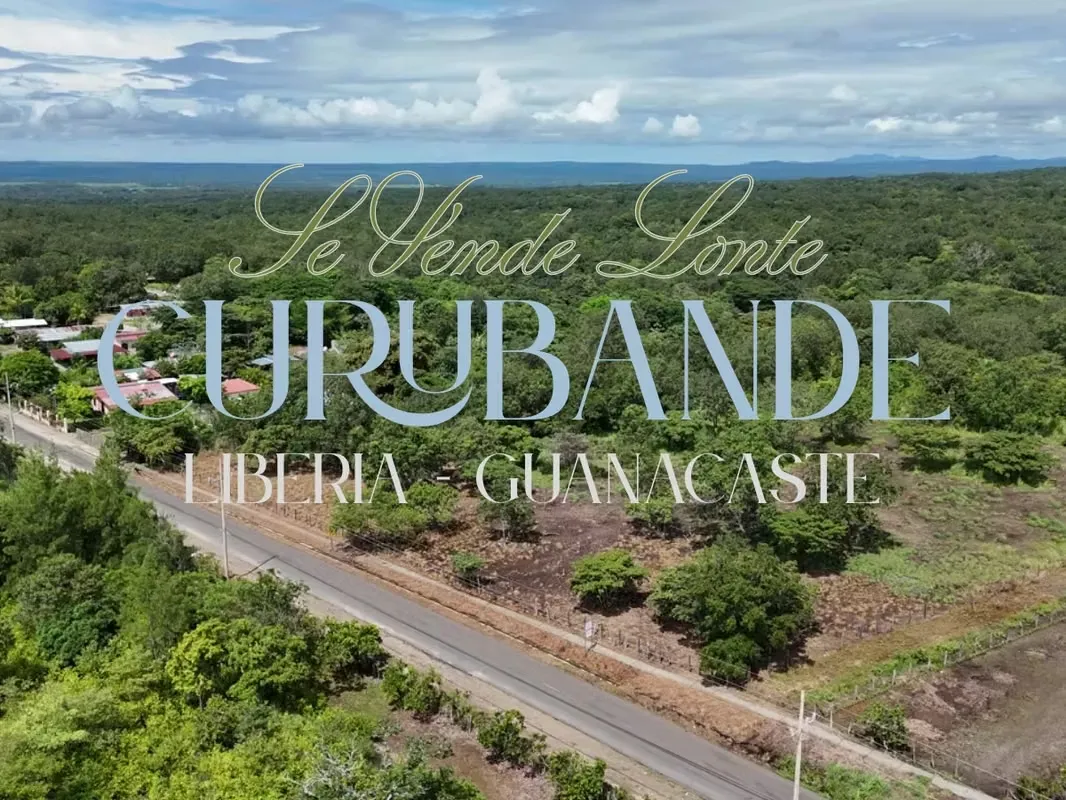 Lote en venta en Curubandé de Liberia con financiamiento directo