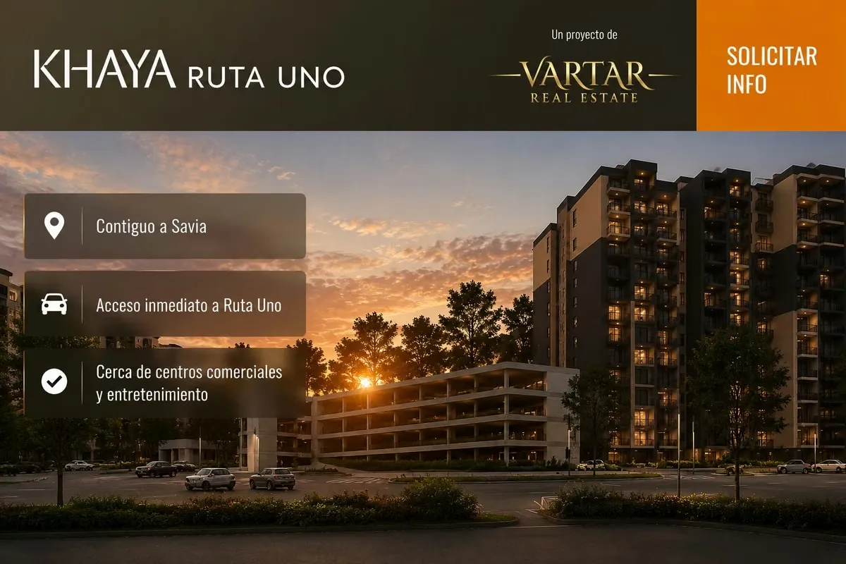 KHAYA RUTA UNO | APARTMENTS AVAILABLE FOR SALE