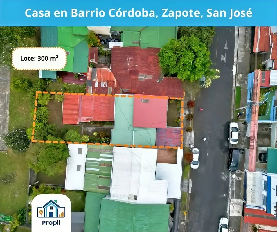 House for sale in Barrio Córdoba, Zapote San José