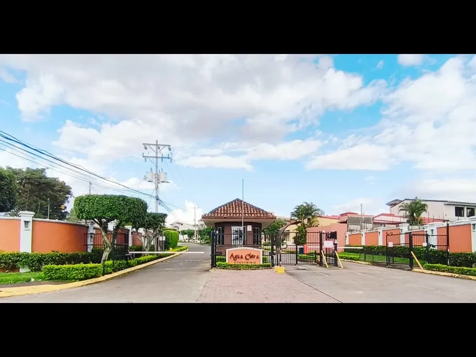 VENTA DE CASA, CONDOMINIO AGUA CLARA, DESAMPARADOS, ALAJUELA 4205 (GC)