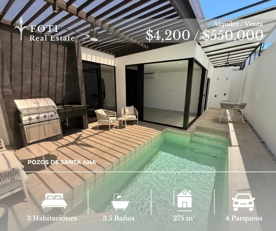 Casa con Piscina en Venta y Alquiler | Pozos de Santa Ana