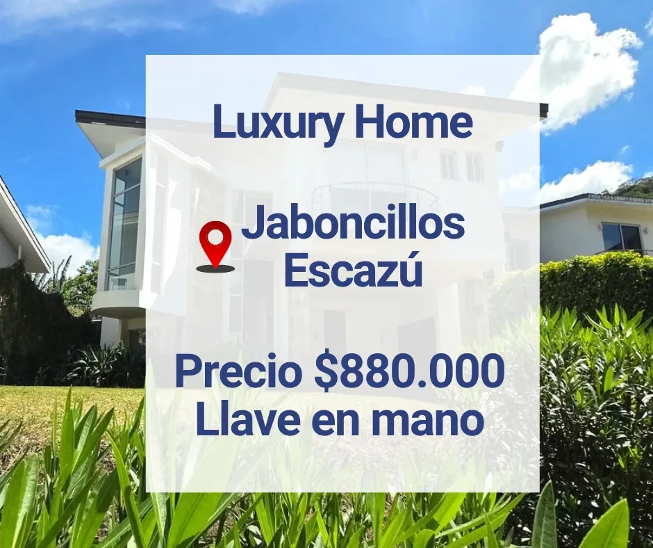 Enjoy the privacy and status that this luxury home in Jaboncillos Escazú can offer, whether for sale or rent.