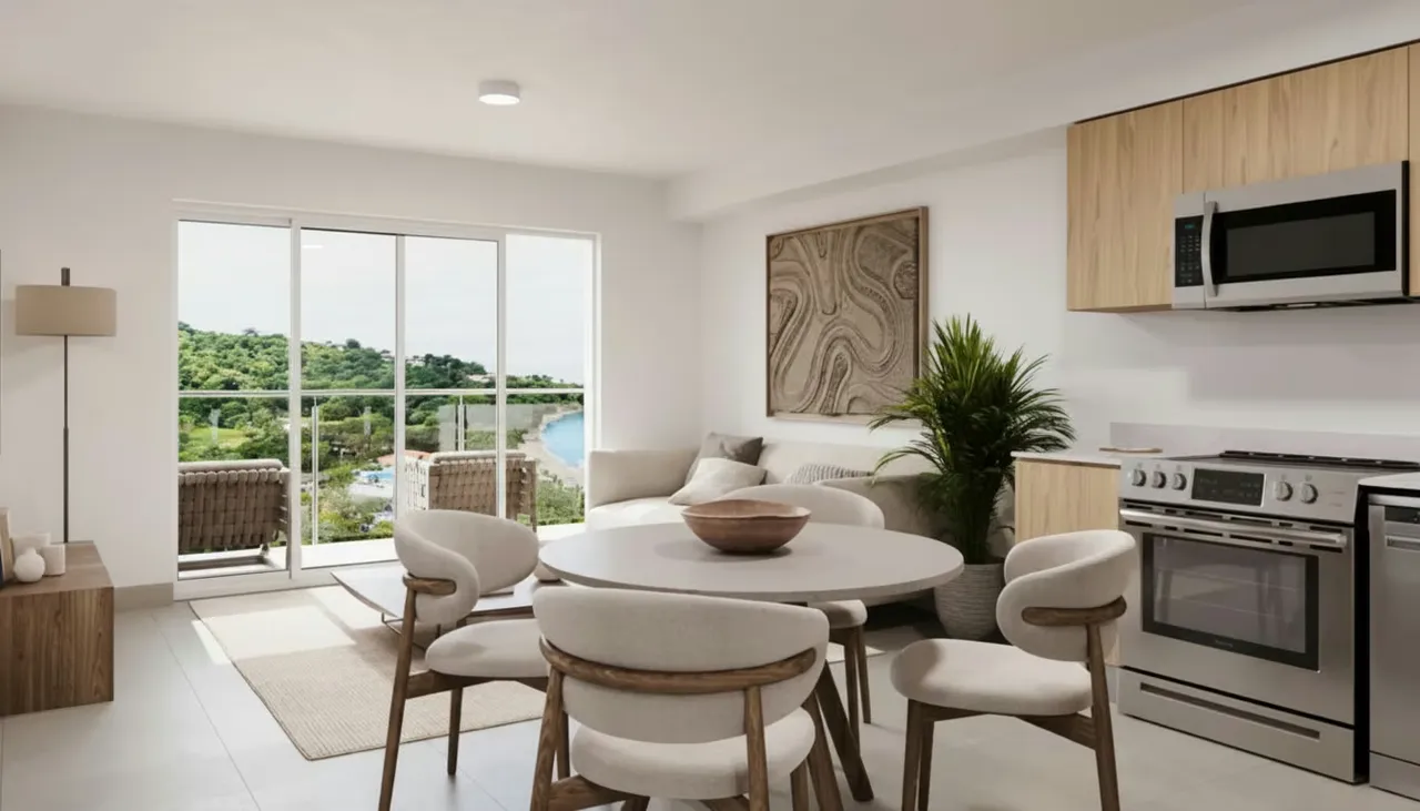 Vendo Apartamento de 3 habitaciones con vista al océano en Punta Esmeralda, Punta Leona