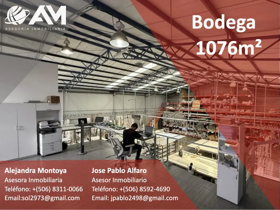 CONTAMOS CON BODEGAS Y NAVES INDUSTRIALES EN TODO EL GAM, CONTACTENOS SERA UN ...