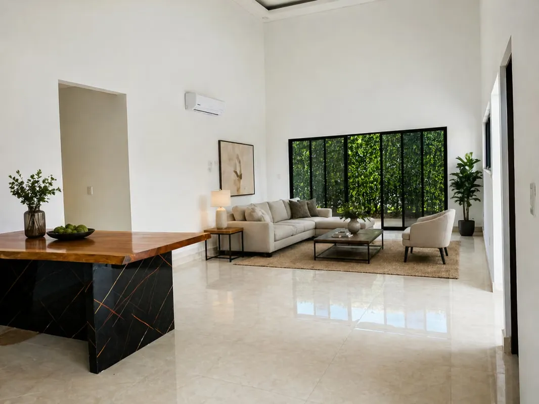 "Casa moderna de 4 habitaciones en condominio privado"