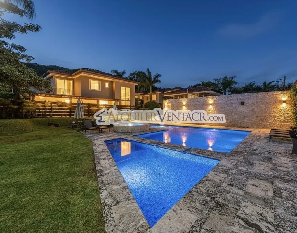 For Sale: Luxurious Corner Independent Residence in Private Gated Community – Jaboncillos, Escazu