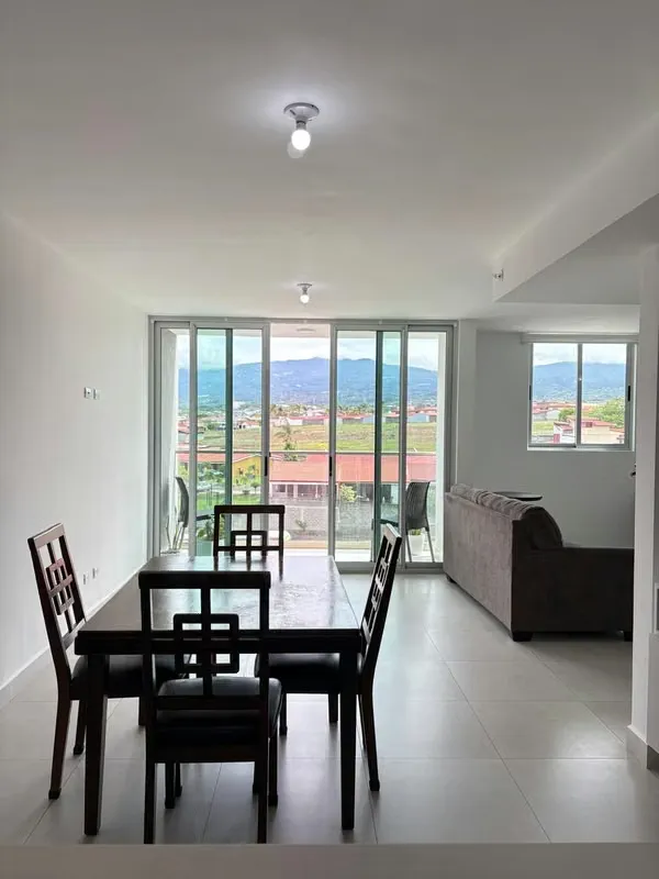 Apartamento de 81 m2, amueblado con línea blanca, ubicado San Pablo de Heredia, Condominio Altamira, piso 8, vista norte a montañas de Heredia, 3 habitaciones, 81 m2, 2 baños, ... — photo 4