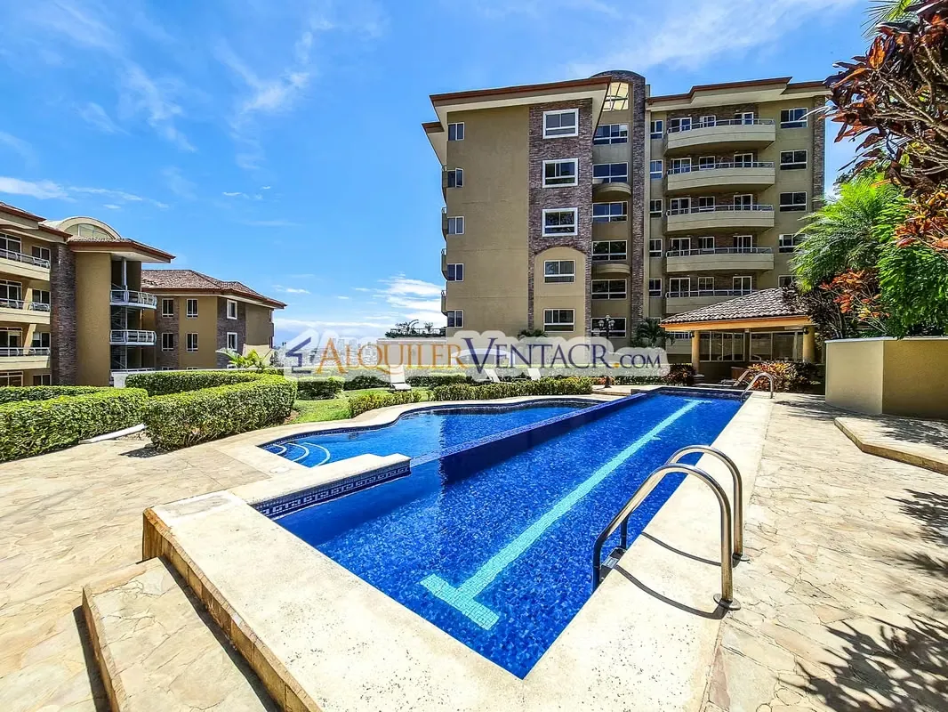 APARTAMENTO AMUEBLADO DE 3 HABIT. CON VISTA EN SAN RAFAEL ESCAZU
