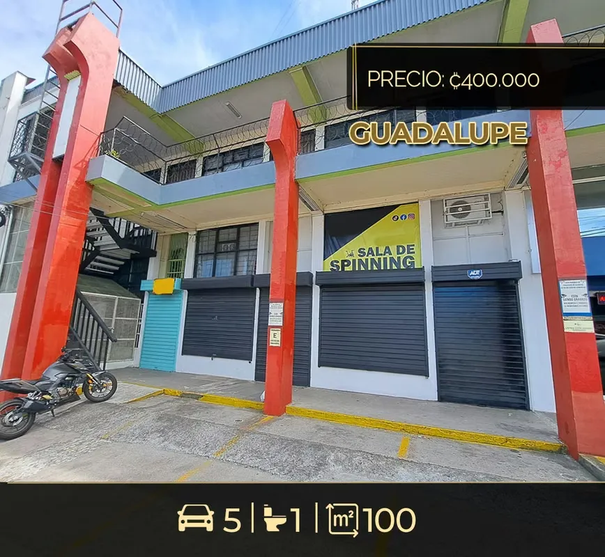 Local comercial en Guadalupe, dos plantas, muy seguro, parqueo SL-03