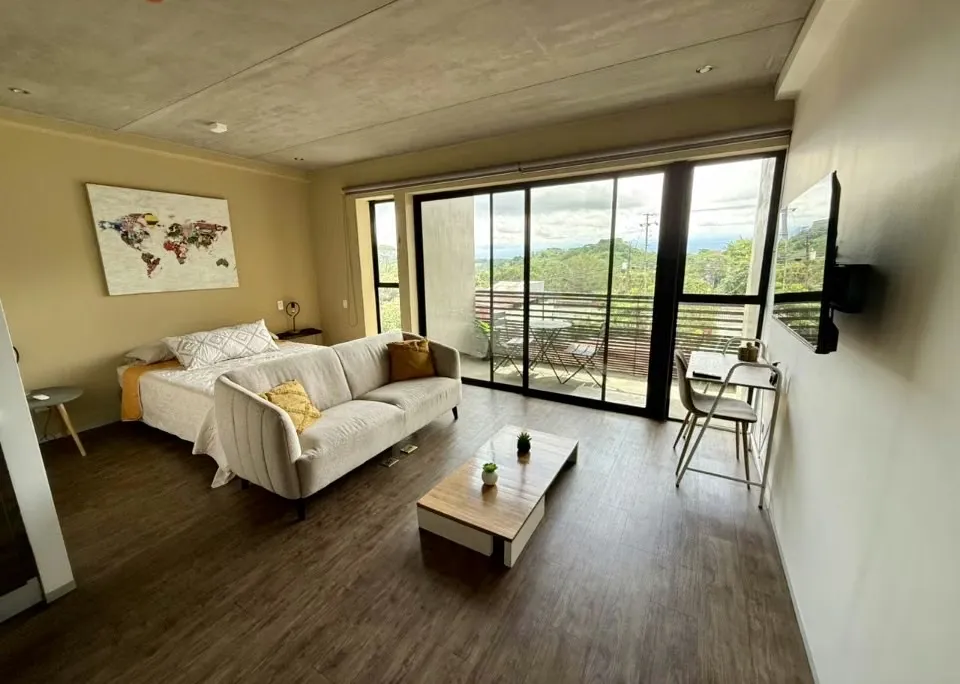De oportunidad. Hermoso apartamento tipo loft, amueblado, para inversión con inquilino adentro.