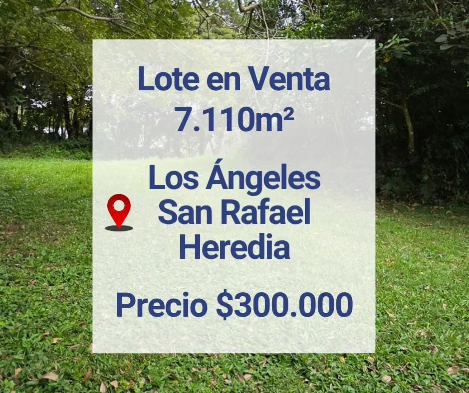 Residential lot in San Rafael de Heredia, a few kilometers from El Castillo Country Club, Monte de la Cruz and Mount ...