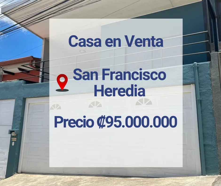 Casa en Venta en San Francisco de Heredia