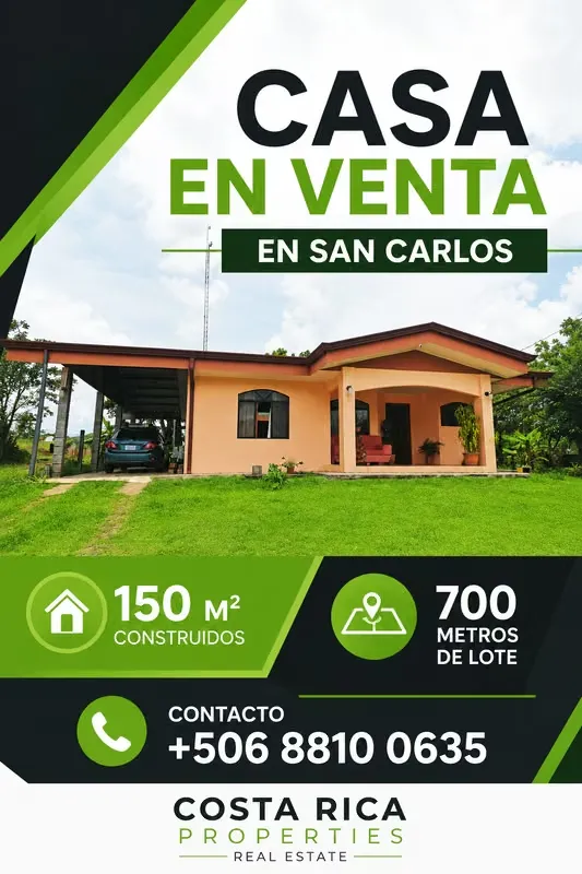 Preciosa Casa de Oportunidad en San Carlos