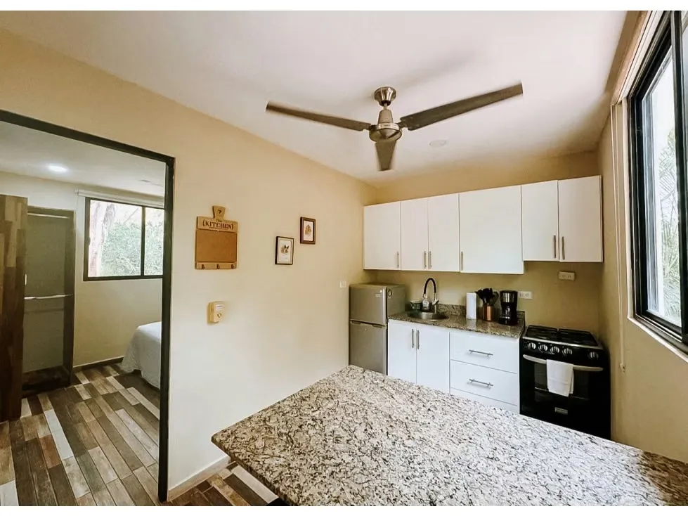 Escape to a peaceful tropical setting in this beautifully furnished 1-bedroom casita located in Finca Panamá, Villarreal, just minutes from Tamarindo, Playa Grande, and all the ... — photo 3