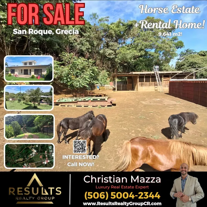 Lot: 9,641 m² (2.38 acres) in a peaceful countryside setting