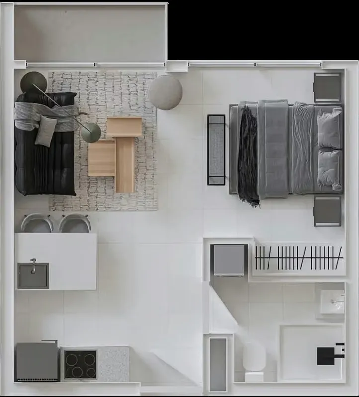Venta elegante apartamento tipo estudio en SECRT Sabana piso 16 de esta hermosa torre en el corazón de San José a 200 mts de la Sabana ... — photo 3