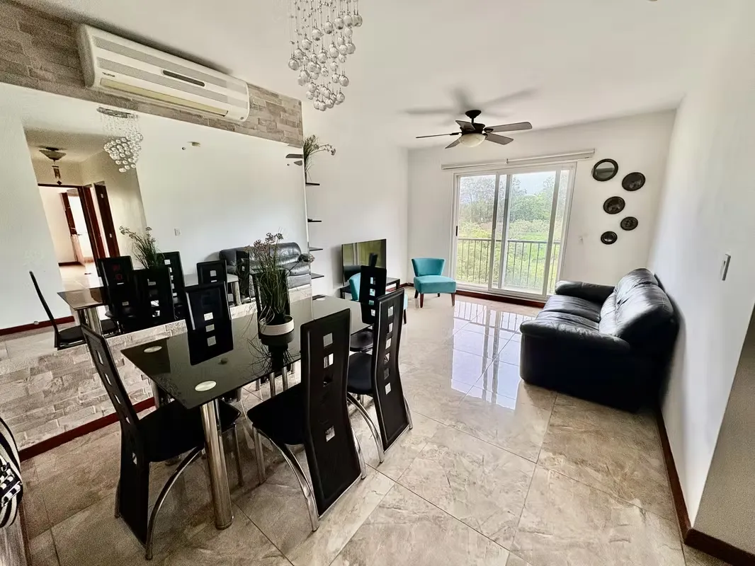 ESCAZU-BELLO HORIZONTE! APARTAMENTO AMOBLADO CON VISTAS DE 3 HAB/2BAÑOS/2PARQUEOS