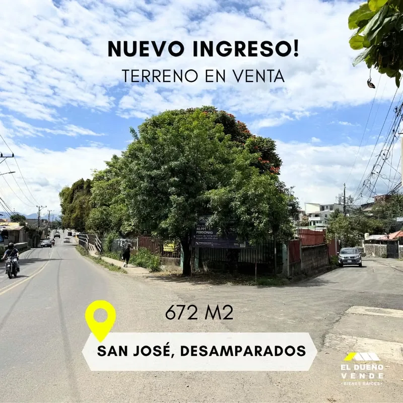 Terreno en Venta Desamparados San José.